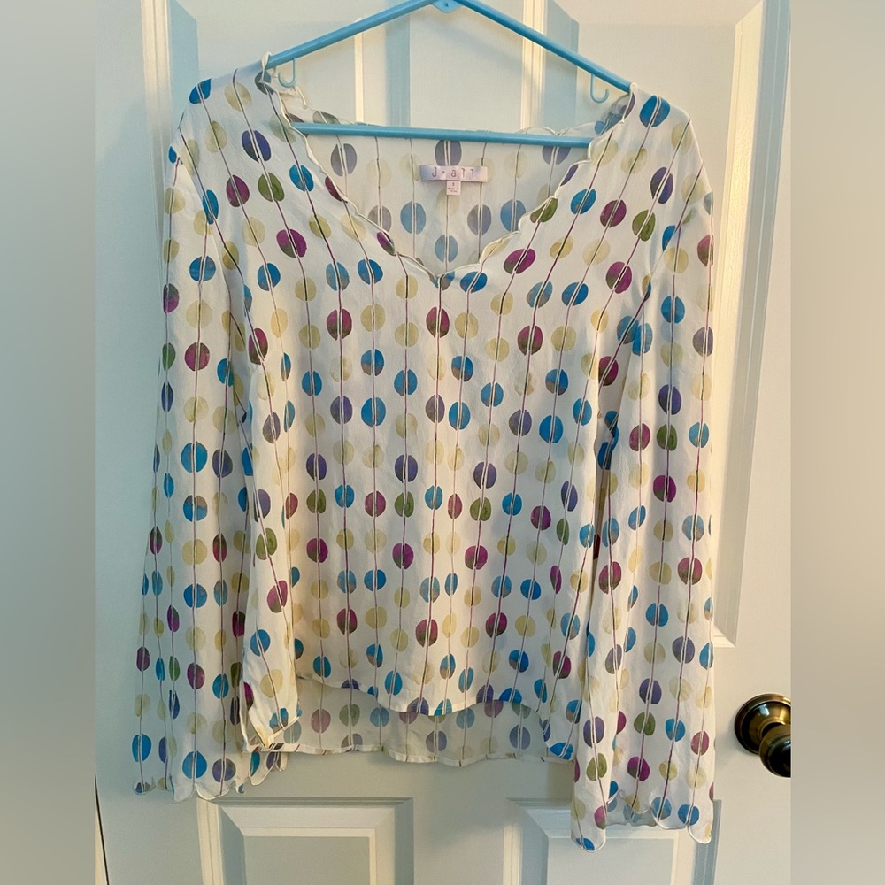 Women’s Small Long Sleeve Blouse Shirt